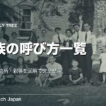 親族の呼び方・読み方一覧｜図解と続柄・親等の数え方まで完全整理